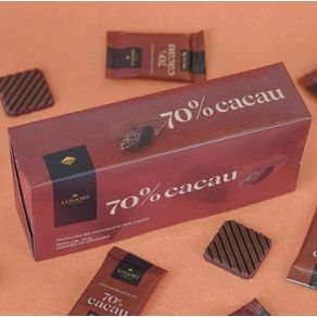Pastilhas de Chocolate 70% Cacau Lugano 150g